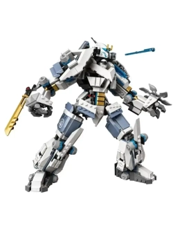 Конструктор Ниндзя Битва с роботом Зейна 840 деталей 19003