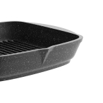 Сковорода-гриль "Мечта" Гранит с несъемной ручкой от 24 см до 28 см