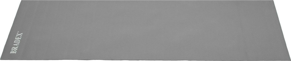 Коврик для йоги и фитнеса 173*61*0,3 серый