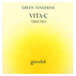 Goodal, Green Tangerine Vita-C Toner Pad +, 70 подушечек