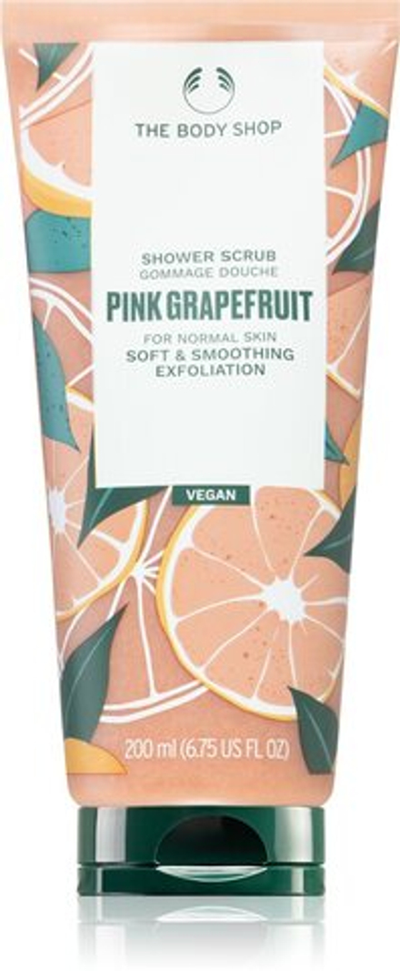 The Body Shop Pink Grapefruit - скраб для тела в душе /   200  ml  / GTIN 5028197961206