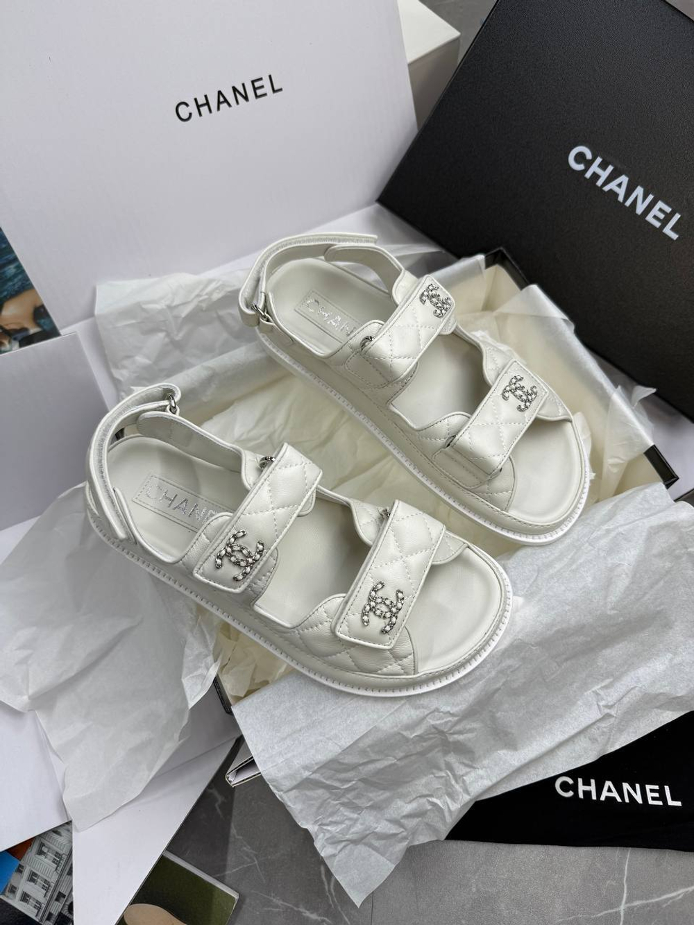 Сандалии Chanel