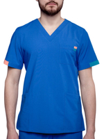 Туника медицинская мужская Pulse 258 Michigan, R148 нэви, S