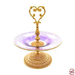 Фруктовница на ножке с ручкой Timon