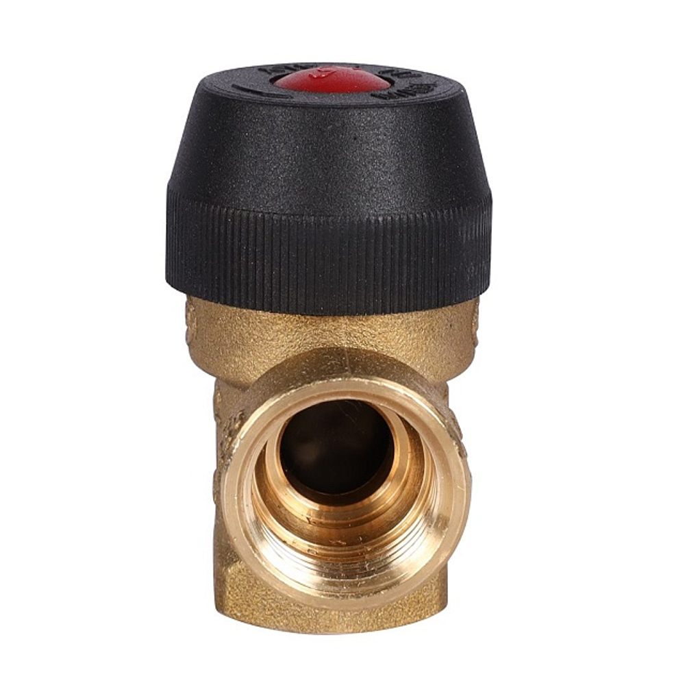 Клапан предохранительный STOUT - 1/2", сброс 1/2" (ВР/ВР, Рн 6.0 бар)