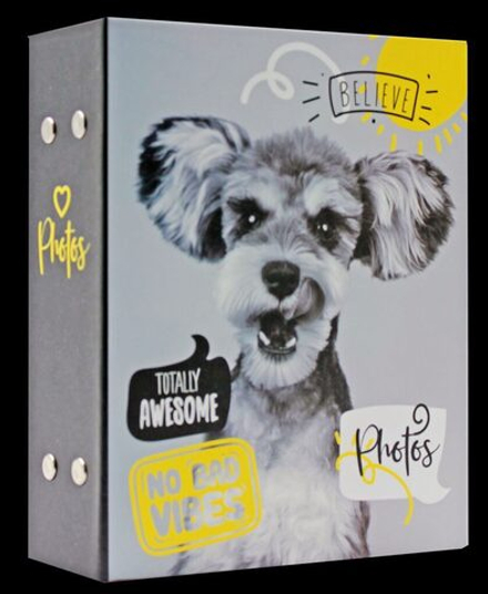 Фотоальбом 100 фото 10*15см Fluffy pets. Гав, пластик.стр.