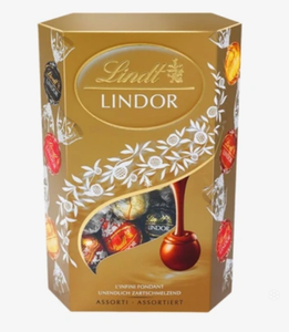Ассорти шоколадных конфет Lindt с нежной тающей начинкой 200 г