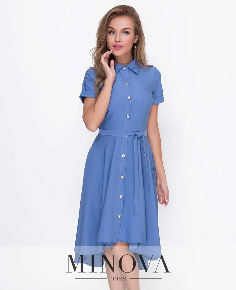 Платье 8572-1-джинс Minova