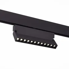 ST362.446.12 Магнитный трековый светильник Черный LED 1*12W 4000K 1 009Lm Ra>90 36° IP20 L219xW22xH1 СКАЙЛАЙН 48V