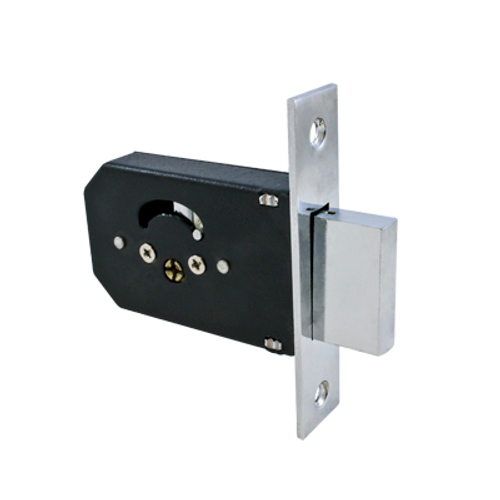 Замок врезной Стандарт 955-5К CP хром крест.ключ, б/руч  /9274