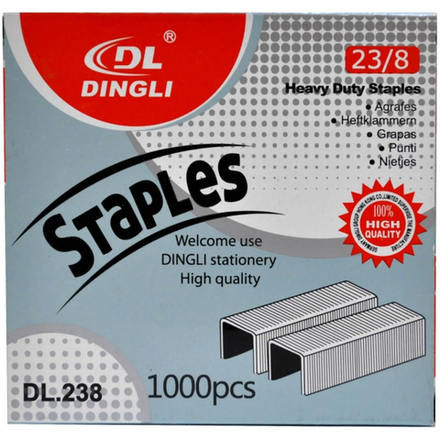 Скобы для степлера DL 1000 шт 23\8