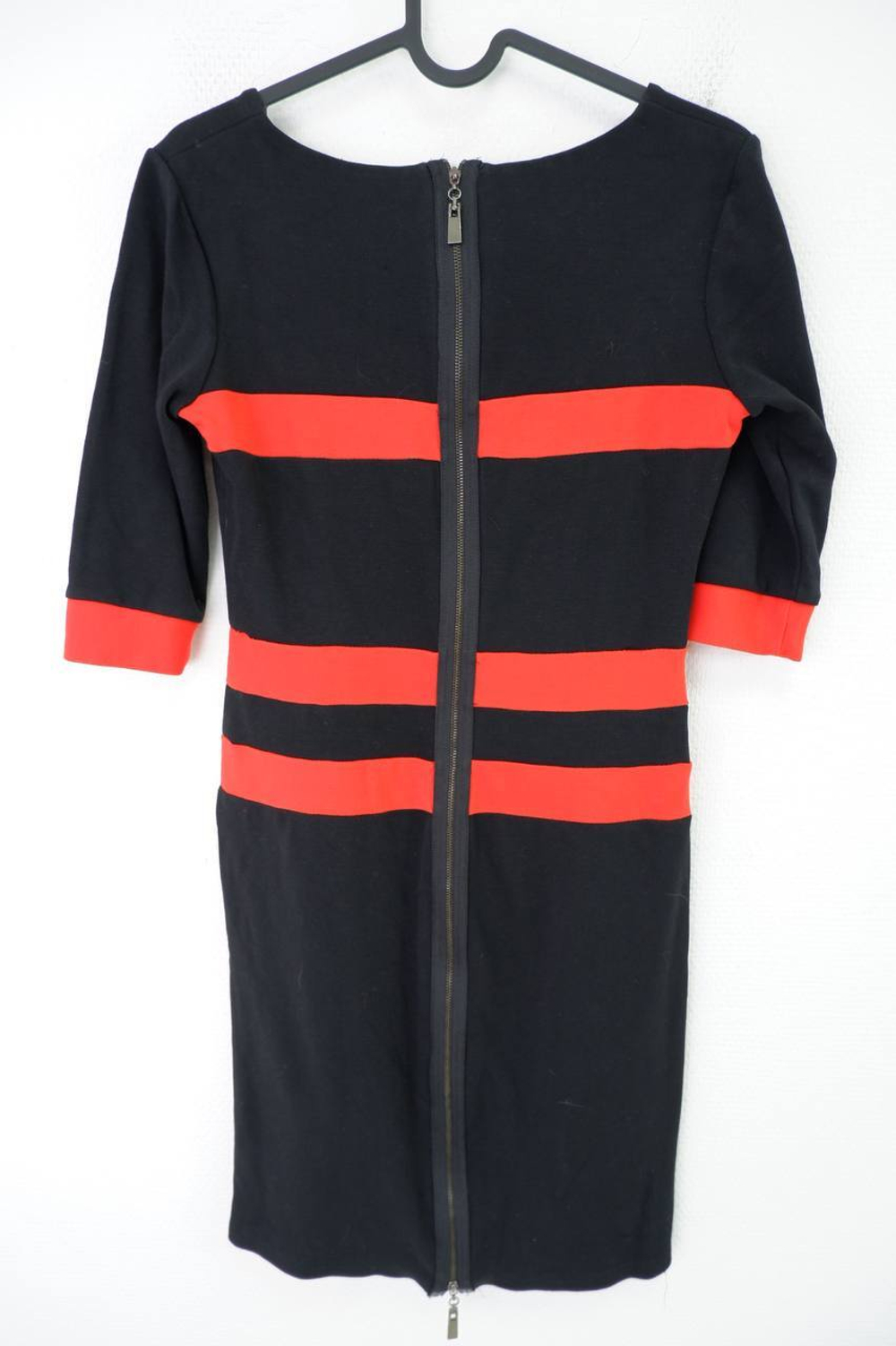 Платье трикотажное в полоску 42-44 размер