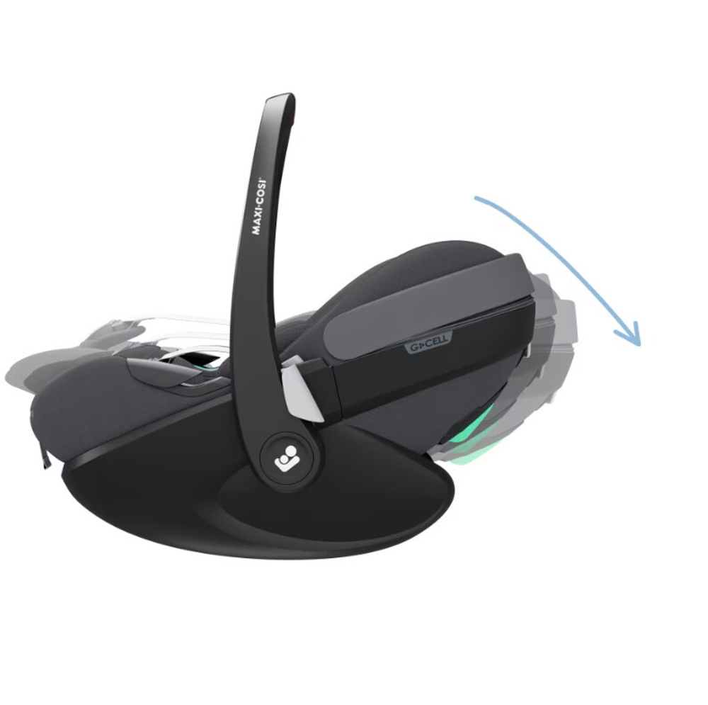 Автокресло Maxi-Cosi Pebble 360 Pro 0-13 кг с базой Family Fix 360 Prо 8052204110 Twillic Graphite/графит (2024)