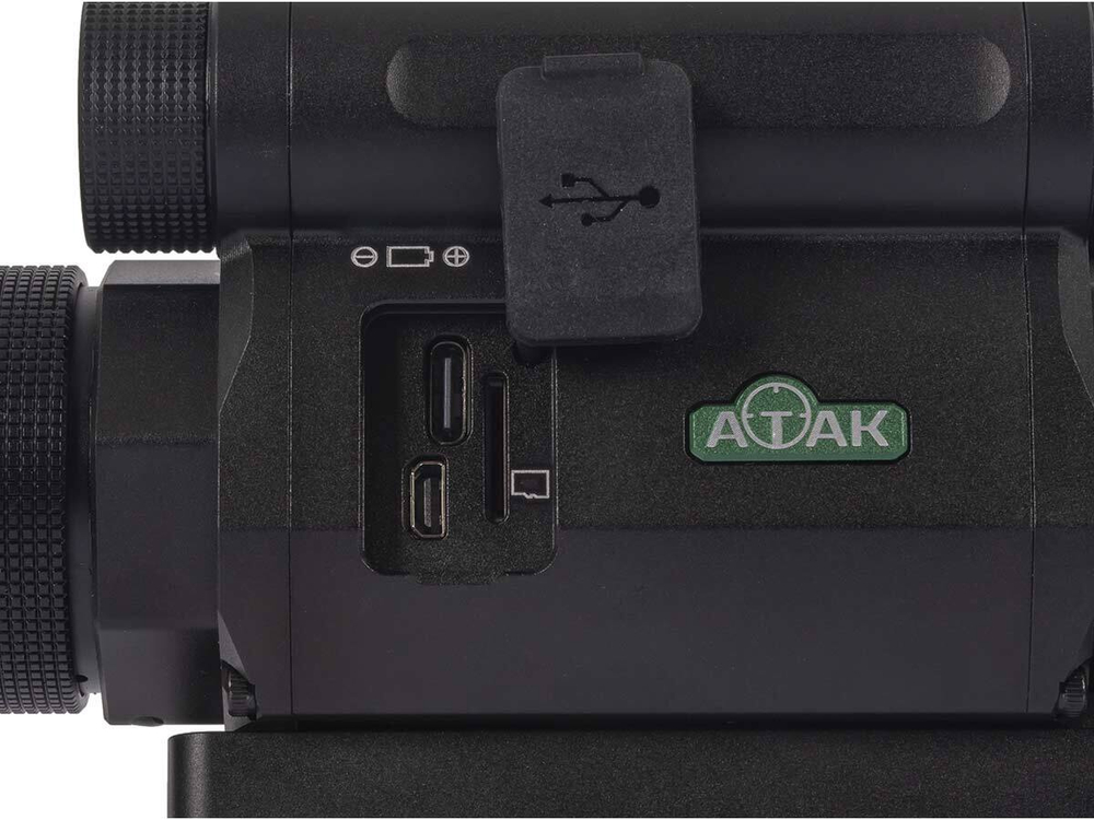 Тепловизионный прицел ATAK ET23-35LRF, x3.7/7.4/14.8/29.6, 384x288, лазерный дальномер + баллистический калькулятор, D=35мм