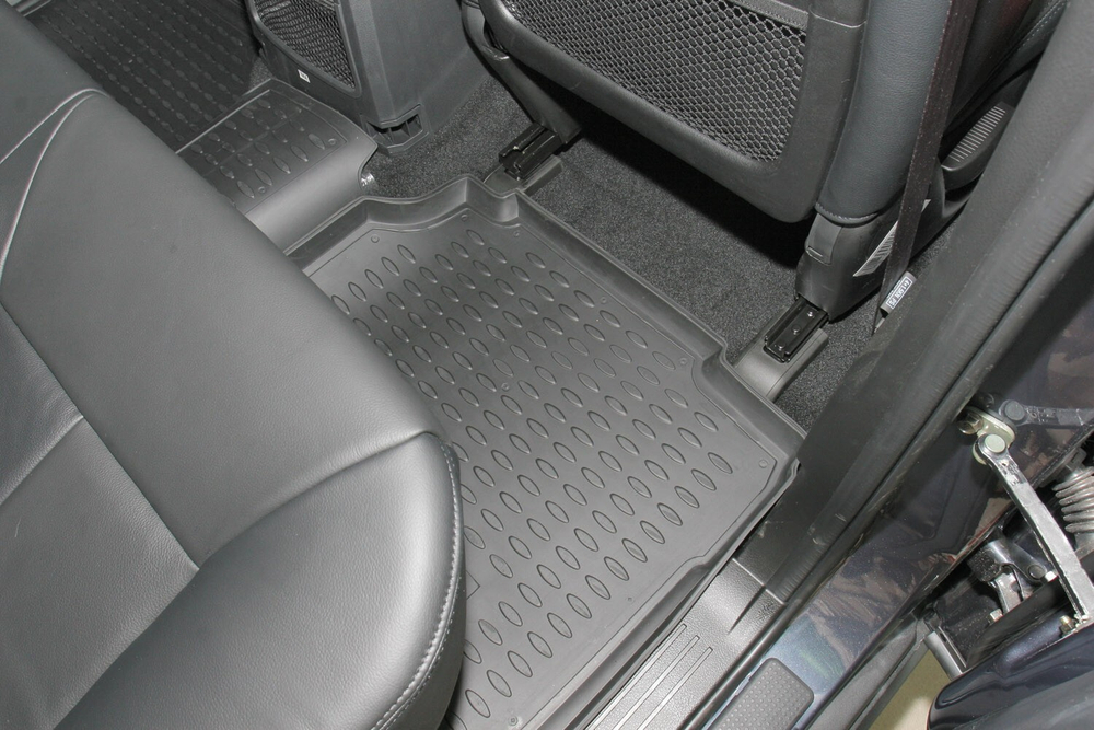 Коврики Standard, в салон SSANG YONG Actyon 2006- , 4 шт. (полиуретан, чёрные) Element.NLC.61.07.210