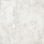Керамогранит Alma Ceramica GFU6060TTM17R Totem 60x60 белый / серый светлый глазурованный матовый / противоскользящий под бетон / с орнаментом