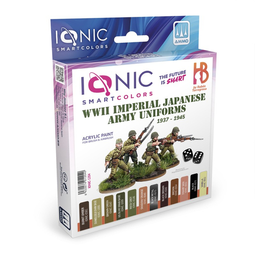 IONIC Colors WWII Imperial Japanese Army Uniforms 1937- 1945