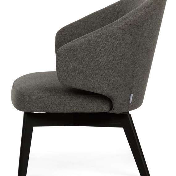 Кресло Terry Wood, серое