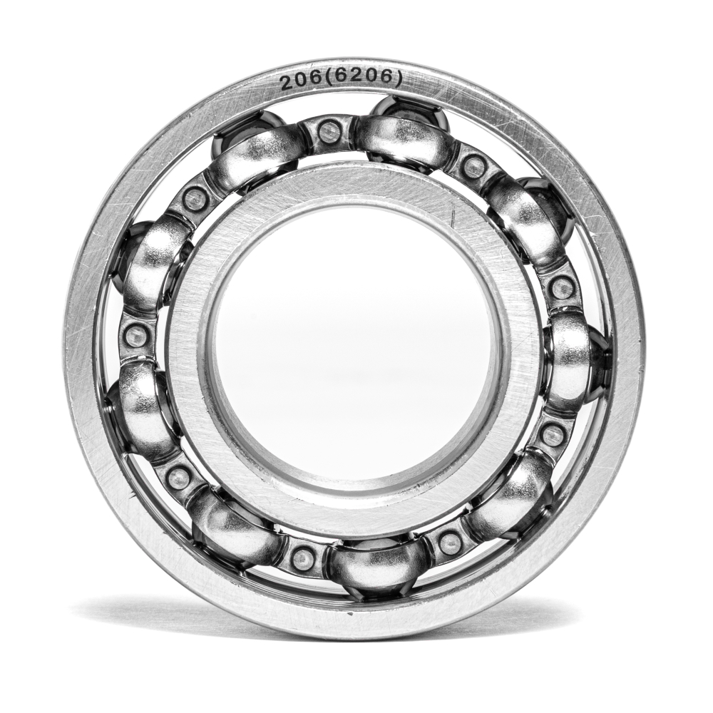 Подшипник шариковый радиальный однорядный открытый, 30х62х16 мм (механизм рулевой МАЗ)