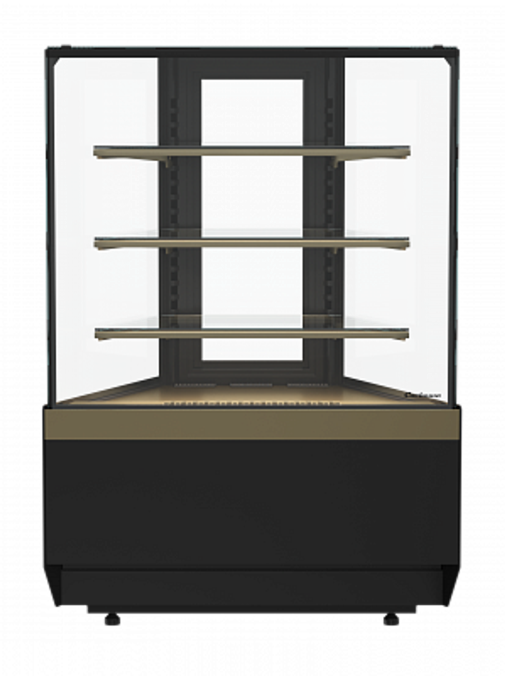 Кондитерская витрина Carboma KC70 VM 0,6-2 STANDARD открытая ПРЯМАЯ БОКОВИНА (версия 2.0) (Cube 2)