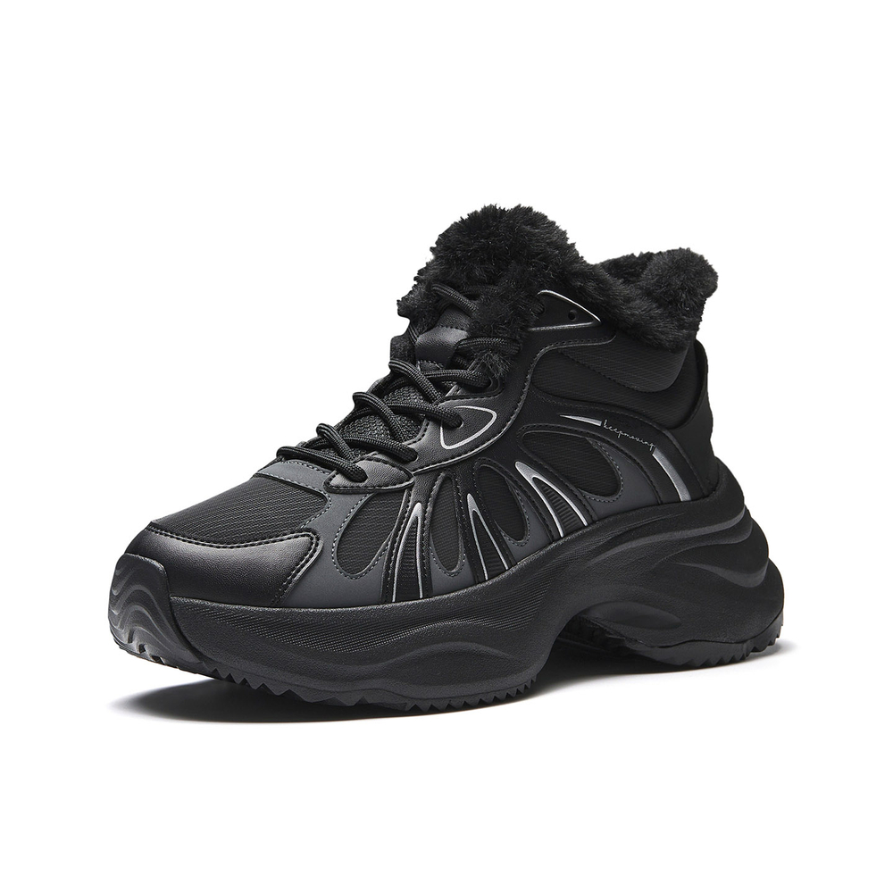 Anta Butterfly Wings Synthetic Leather Mid top Insulated Shoes Women"s