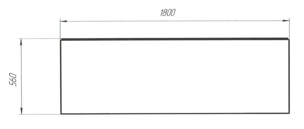 Панель лицевая FLAT 180