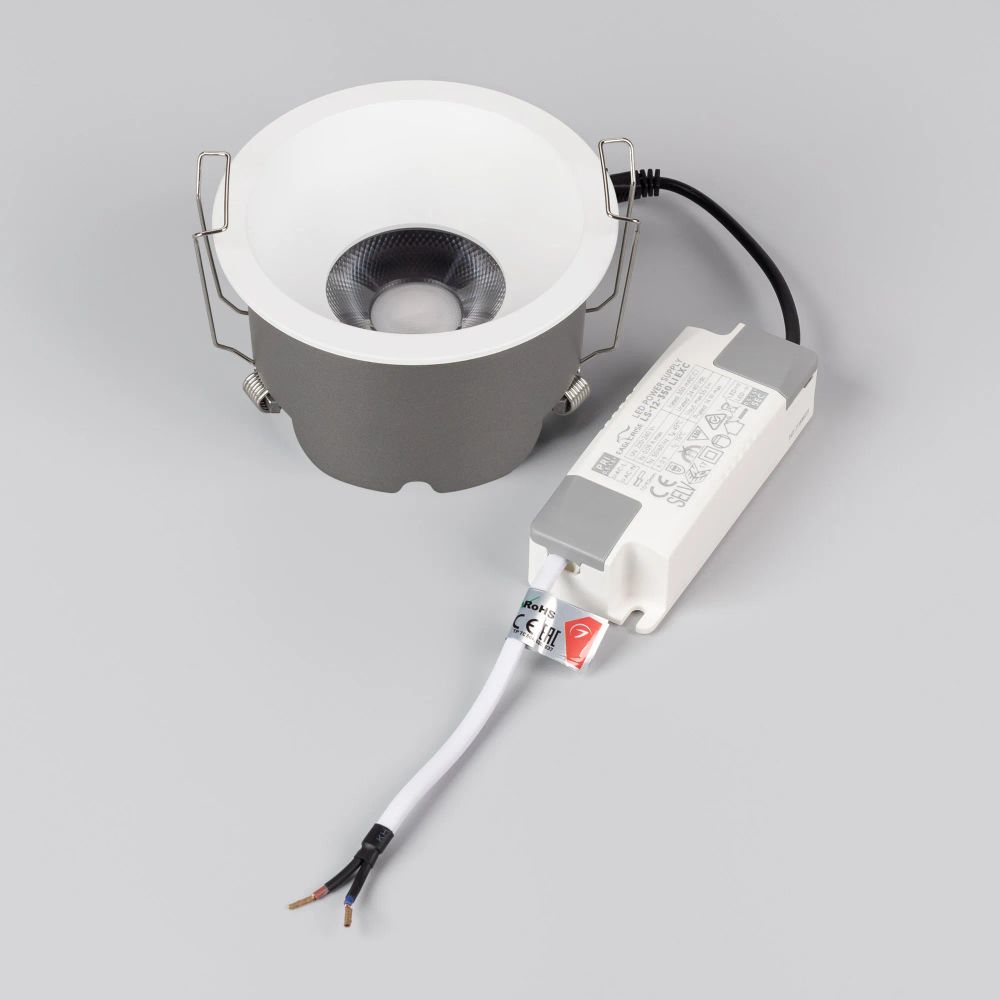 Светильник MS-HARBOR-R106-15W Warm3000 (WH, 50 deg, 230V) (Arlight, IP20 Металл, 5 лет) 048274