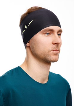 ПОВЯЗКА RUN HEADBAND | BLACK YELLOW
