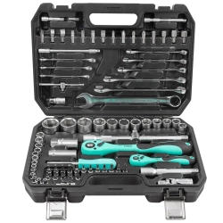 Набор инструментов PROFI 82пр. 1/4'',1/2''(6гр)(4-32мм) MAMEDFORCE MF-4821-5