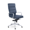 Кресло СН-303 Кайман Трио В хром МБ Ср S-0419 (темно-синий)