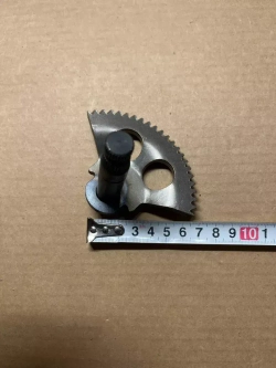 Зубчатый сектор кикстартера скутера с двигателем 1E40QMB