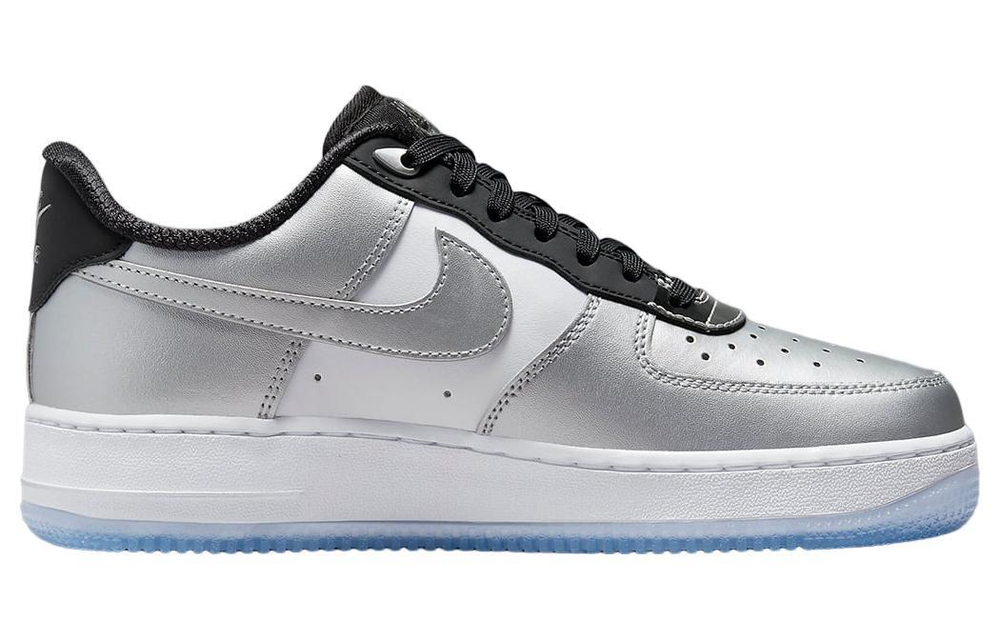 Кроссовки Nike Air Force 1 "Metallic Silver" (Женская размерная сетка)