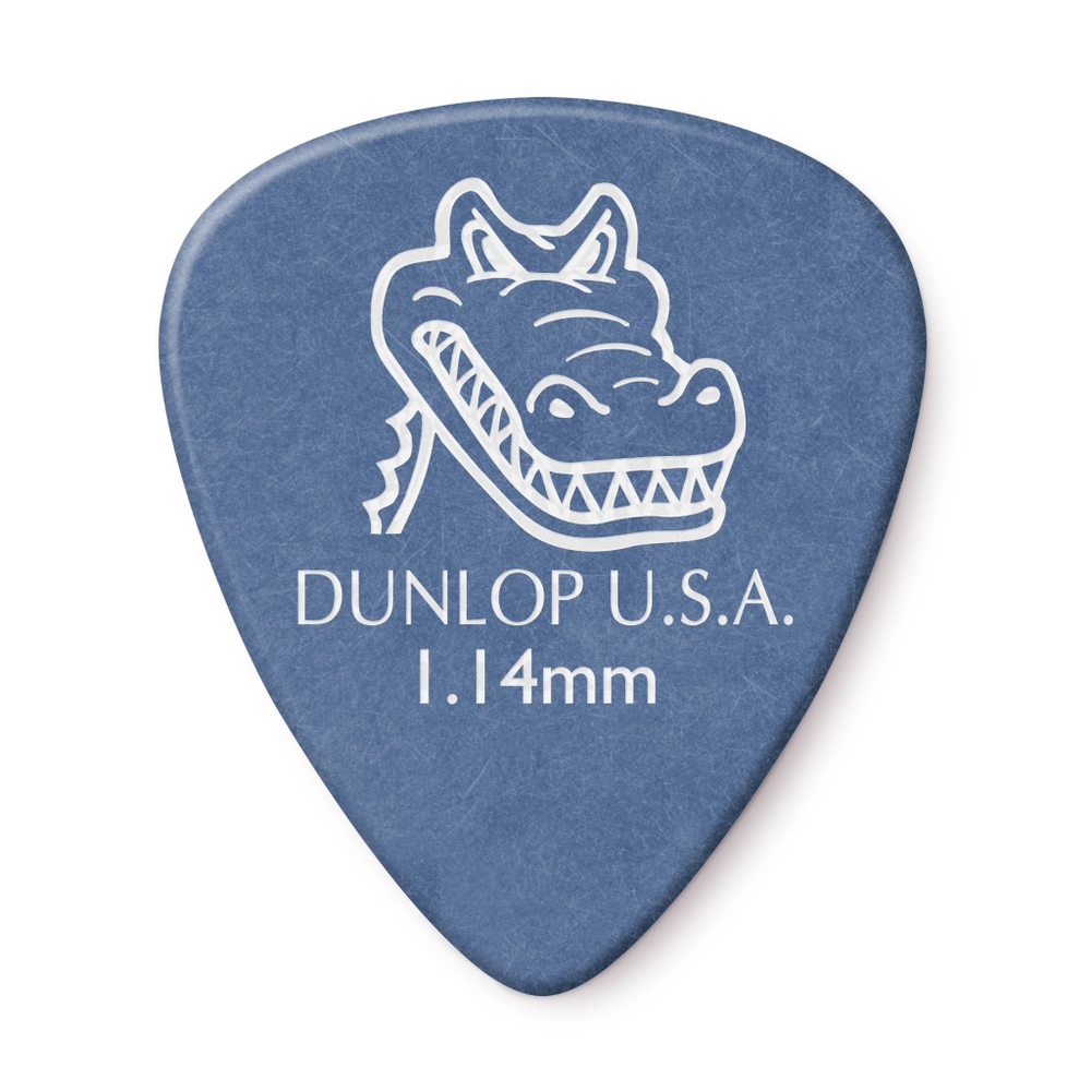Dunlop 417R1.14 Gator Grip Медиатор, толщина 1,14мм.
