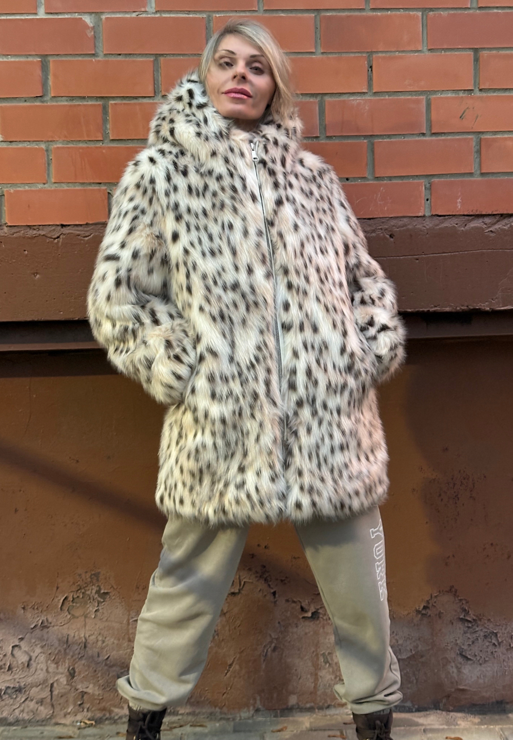 Шуба /леопард