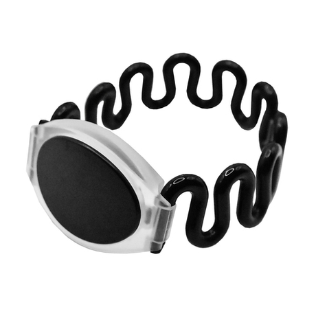 Пружинный RFID браслет T5577 (TEMIC) ЧЕРНЫЙ