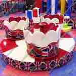 Электрическая карусель детская 4KIDS "Праздничный сюрприз"