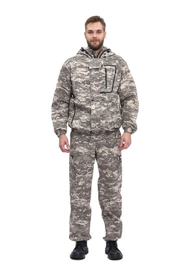 Костюм "Турист Москит" брюки (кмф "Цифра св.серый")