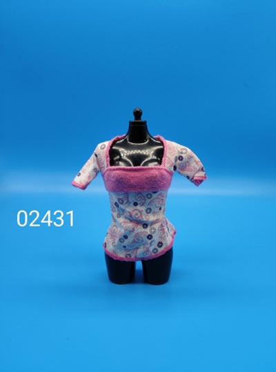 Одежда для куклы Барби винтаж футболка 02431