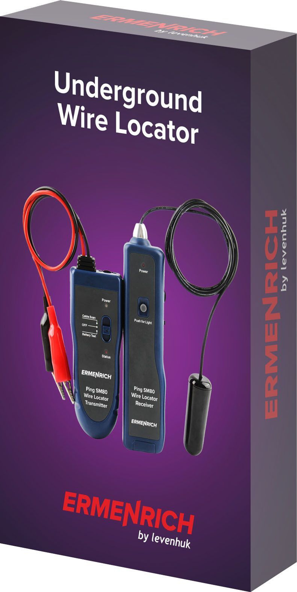 Детектор подземных проводов Ermenrich Ping SM80