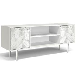 Тумба под ТВ Арт 155см Стайл Айс Сильвер