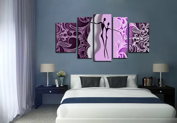 Модульная картина "Любовный прилив"