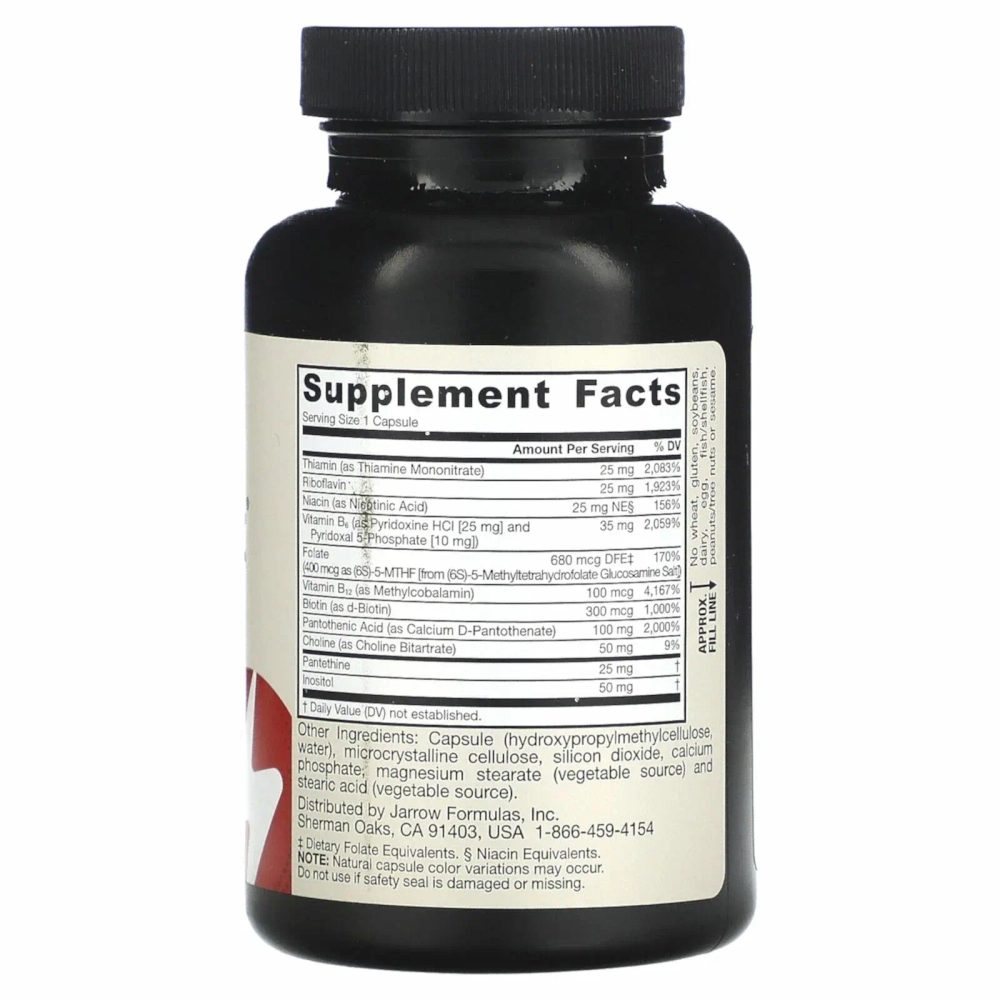 Витамины Jarrow Formulas B-Right 100 капсул