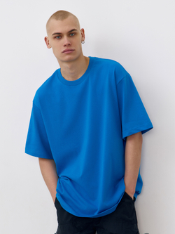 Футболка плотная (синий)