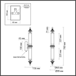5404/28WL ODL_EX Светильник LED 28Вт 3000К 220В IP20 L-VISION