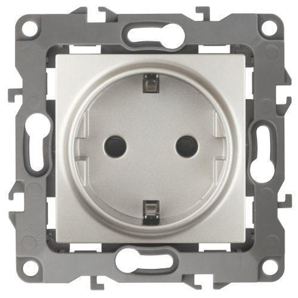 Розетка 1-м СП Эра12 12-2101-15 16А IP20 16AX 250В 2P+E Schuko механизм перламутр. Эра Б0019322 Розетка 1-м СП Эра12 12-2101-15 16А IP20 16AX 250В 2P+E Schuko механизм перламутр. Эра Б0019322