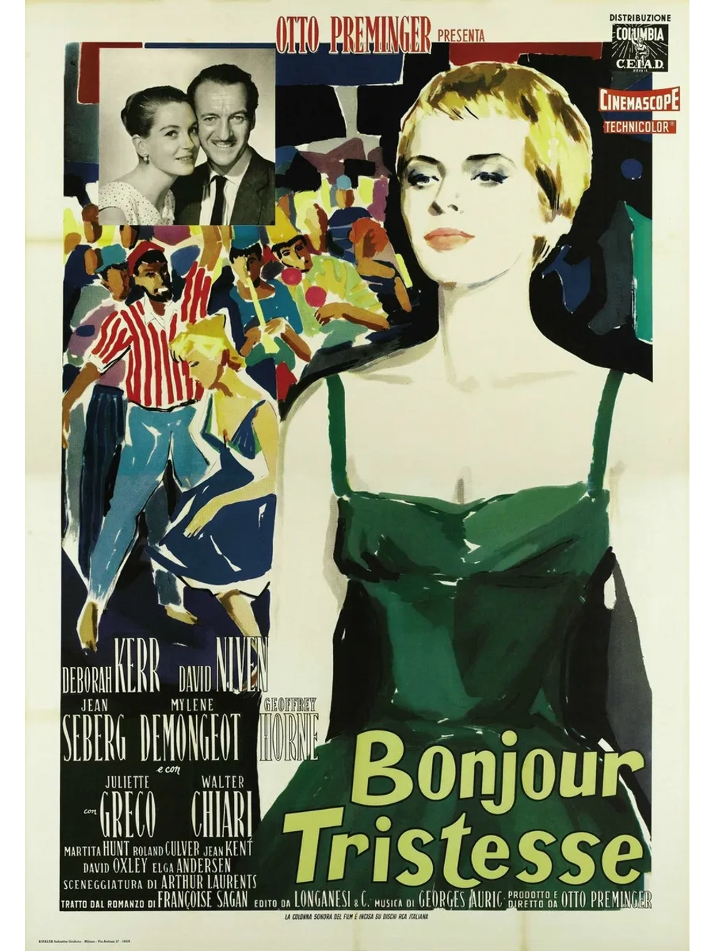 Здравствуй, грусть (1958) (DVD-R)