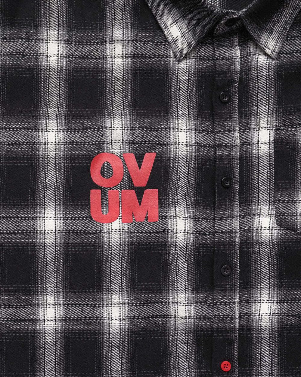 Рубашка Ovum Flanel Square Black