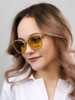 Модная оправа для очков с накладкой 4в1