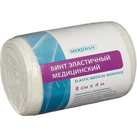 Бинт эластичный медицинский 3м х 8 см