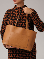 Сумка Deboro 30885 коричневый лист